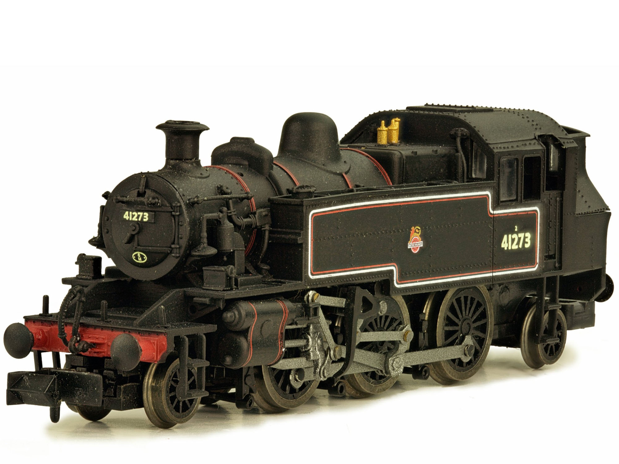 Dapol 2S-015-002: steam loco Ivatt 2-6-2T BR early crest 41273 1:148
